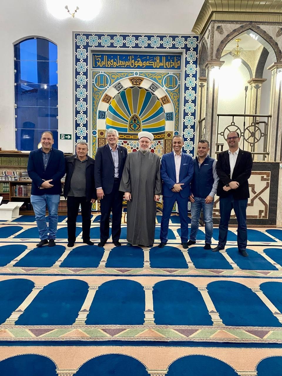 A presença do Diretor de Coordenação da Itaipu na Mesquita Omar Ibn al Khattab